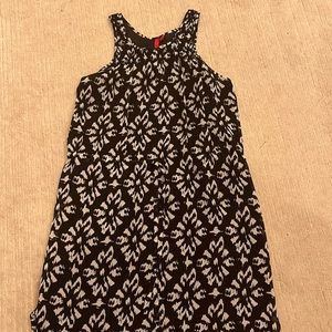 Black and white dress